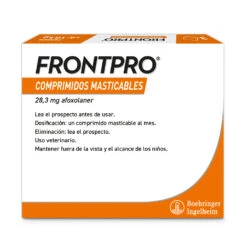 Comprimidos Masticables Antisitarios Perros De 4 A 10 Kg (28 Mg) 19 Comprimidos Masticables Antisitarios Perros De 4 A 10 Kg (28 Mg) -Suministros Para Perros 02 FRONTPRO pack 4 10kg BACK es 63bd34f6bcb73