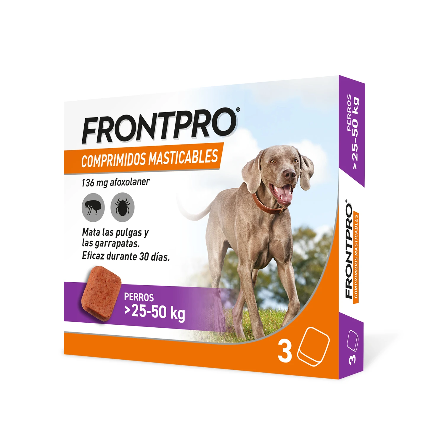 Comprimidos Masticables Antisitarios Perros De 25 A 50 Kg (11 Mg) 1 Comprimidos Masticables Antisitarios Perros De 25 A 50 Kg (11 Mg)