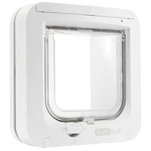 SureFlap Puerta Para Mascotas Blanca 1 SureFlap Puerta Para Mascotas Blanca