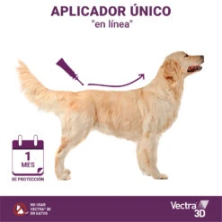 Pipetas 3D Solución Spot-On Para Perros De Más De 40kg -Suministros Para Perros 11 vectra aplicacion 63bd47aa1b503