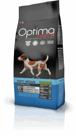 Puppy Medium Pollo Y Arroz 10 Puppy Medium Pollo Y Arroz -Suministros Para Perros 126388 bag 03 2