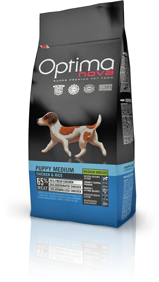 Puppy Medium Pollo Y Arroz 5 Puppy Medium Pollo Y Arroz - Imagen 5