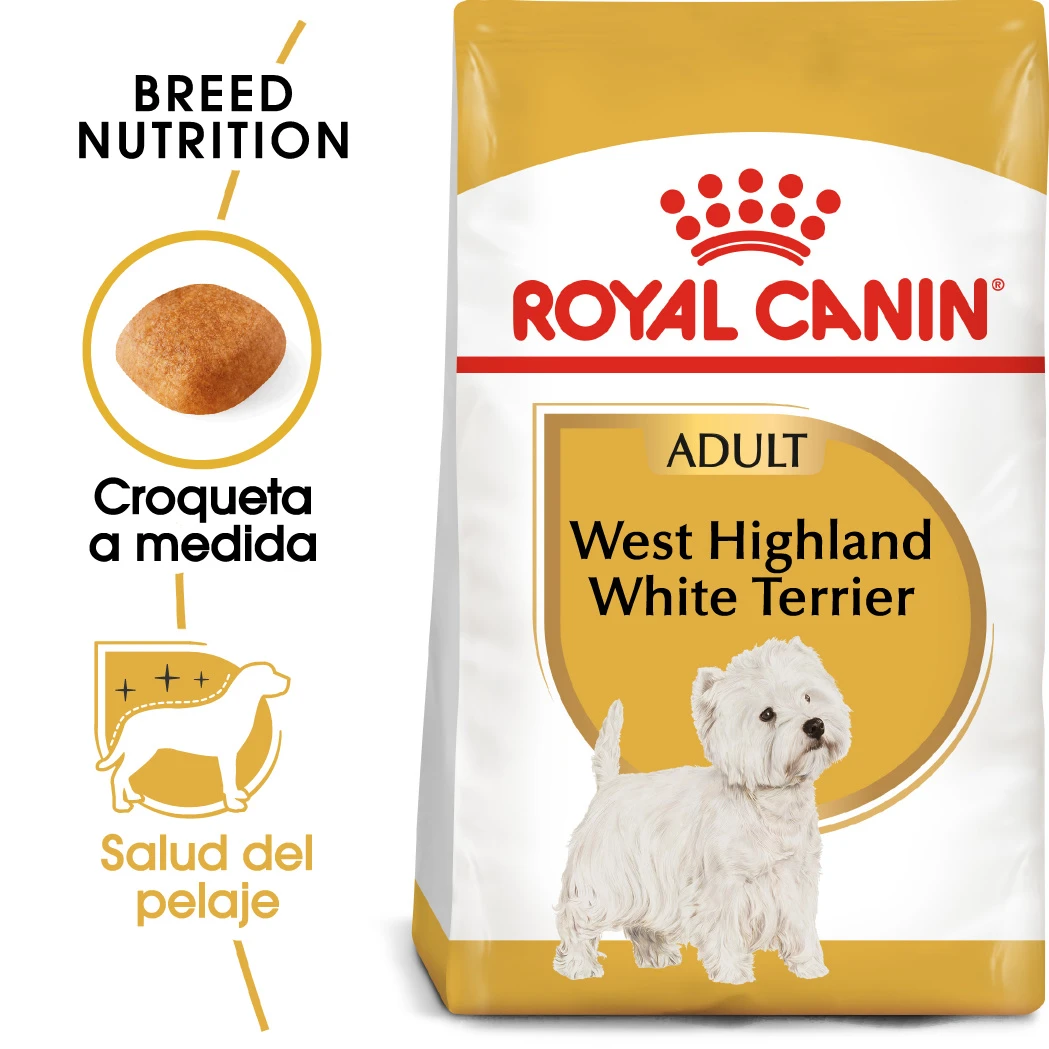 ROYAL CANIN West Highland Terrier Adult Pienso Para Perro Adulto Westie 2 ROYAL CANIN West Highland Terrier Adult Pienso Para Perro Adulto Westie - Imagen 2
