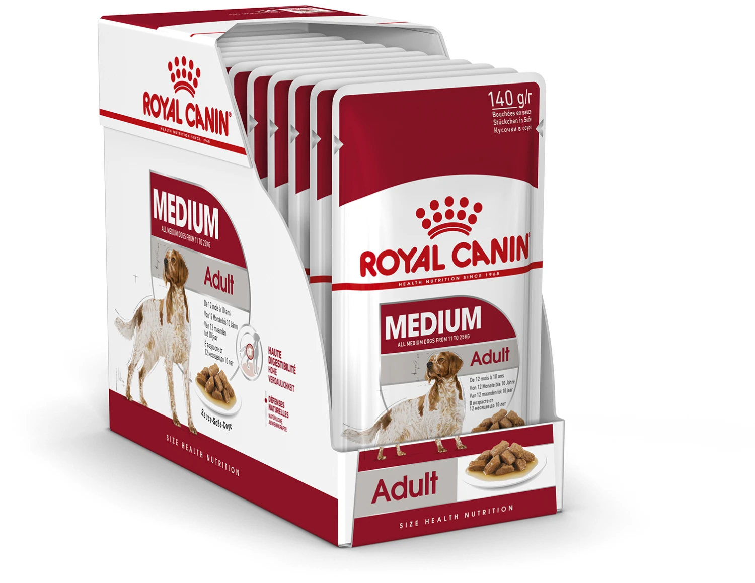 ROYAL CANIN Pack 10 Medium Adult 2 ROYAL CANIN Pack 10 Medium Adult - Imagen 2