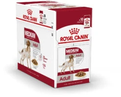 ROYAL CANIN Pack 10 Medium Adult 5 ROYAL CANIN Pack 10 Medium Adult -Suministros Para Perros 160995 shn18 medium adult s box c 3