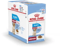 ROYAL CANIN Pack 10 Medium Puppy -Suministros Para Perros 161956 10 9