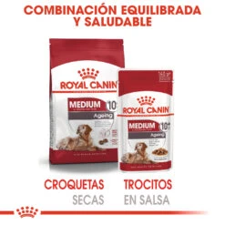 ROYAL CANIN Pack 10 Medium Ageing 15 ROYAL CANIN Pack 10 Medium Ageing -Suministros Para Perros 161958 6 5