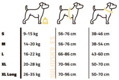 Julius K9 Arnés IDC Longwalk Neón 7 Julius K9 Arnés IDC Longwalk Neón -Suministros Para Perros 172390 guia de tallas de idc longwalk tallas s a 2xl 3 3