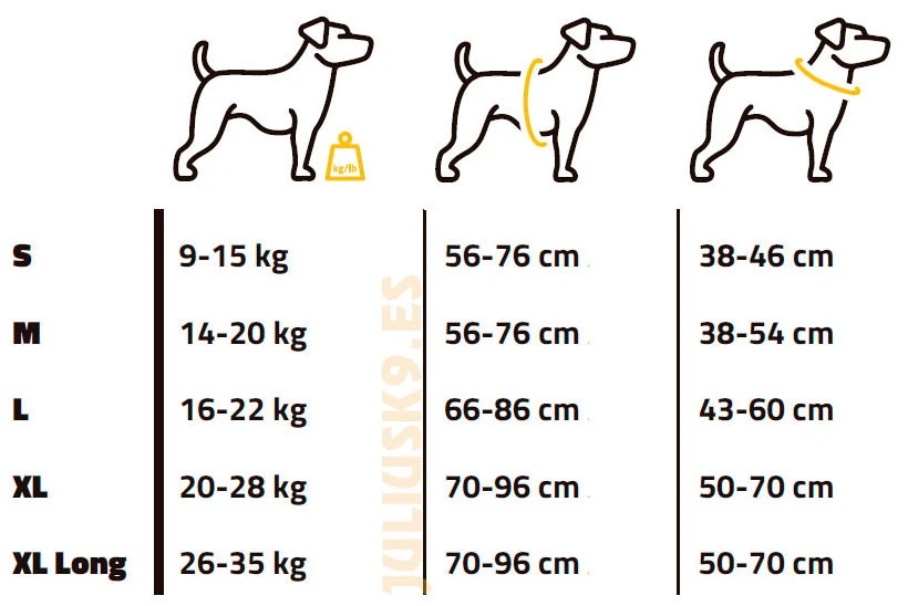 Julius K9 Arnés IDC Longwalk Neón 4 Julius K9 Arnés IDC Longwalk Neón - Imagen 4