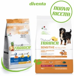 Trainer Natural Sensitive No Gluten M&M Adult Salmón Y Cereal Integral -Suministros Para Perros 180259 3 3