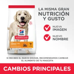Hill's Science Plan Adult Light Large Pollo -Suministros Para Perros 188684 52742025902 6 3 3