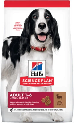 Hill's Science Plan Adult Medium Cordero Y Arroz