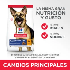 Hill's Science Plan Senior +6 Large Pollo 8 Hill's Science Plan Senior +6 Large Pollo -Suministros Para Perros 188711 52742183008 5 3