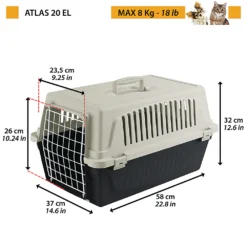 FERPLAST Transportín Atlas EL Para Perros Y Gatos -Suministros Para Perros 2 0190013623 1800x1800 1 6376215a54f19