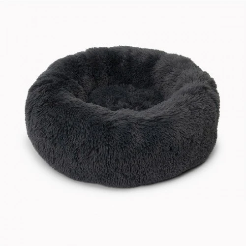 Catit Cama Fluffy Gris Oscuro 1 Catit Cama Fluffy Gris Oscuro