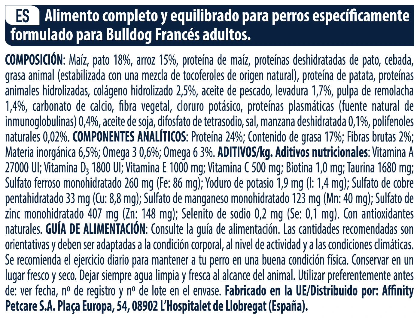 Advance Canine Bulldog Francés 7 Advance Canine Bulldog Francés - Imagen 7