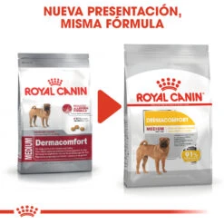 ROYAL CANIN Medium Dermacomfort Care Pienso Perro Adulto Mediano Piel Sensible -Suministros Para Perros 265 23 8