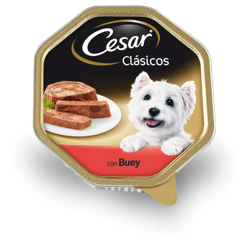 Pack 14 Comida Húmeda Para Perros Sabor Buey En Paté Tarrina 4 Pack 14 Comida Húmeda Para Perros Sabor Buey En Paté Tarrina - Imagen 4
