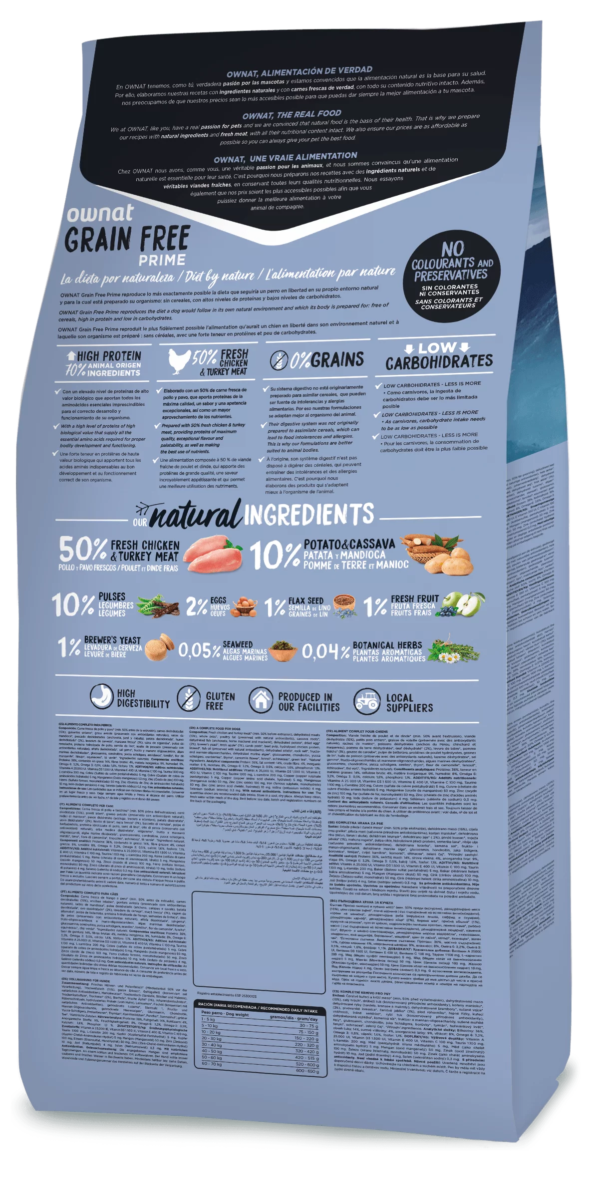 Prime Canine Senior Grain Free Pollo Y Pavo 2 Prime Canine Senior Grain Free Pollo Y Pavo - Imagen 2