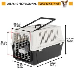 FERPLAST Atlas Transportín Para Perros Medianos Y Grandes -Suministros Para Perros 40 6286463247b4b