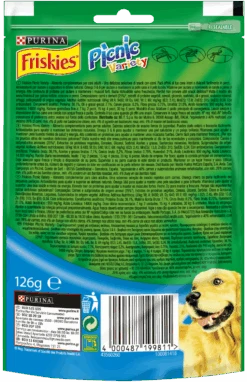 FRISKIES Pack 8 Picnic Sticks Maxi Variety -Suministros Para Perros 63769 04000487199811 12351586 back image p1 3