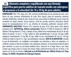 Advance Canine Medium Light -Suministros Para Perros 65 7 7