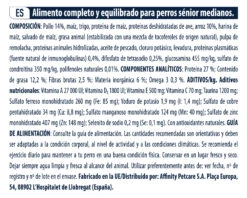 Advance Canine Medium Senior -Suministros Para Perros 66 7 7