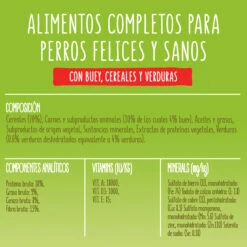 FRISKIES Adulto Buey Cereales Y Verduras -Suministros Para Perros 7613033765315 7 64e35e5c42f2d
