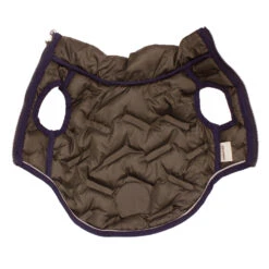 Chaleco Acolchado Reversible Verde-Gris Terranova -Suministros Para Perros 8435117872424 4
