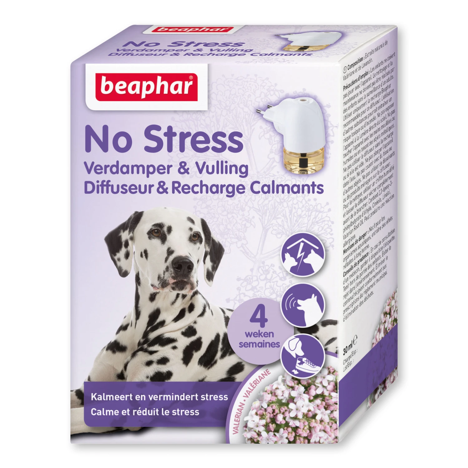 BEAPHAR No Stress Pack Difusor Y Recarga Para Perros 1 BEAPHAR No Stress Pack Difusor Y Recarga Para Perros