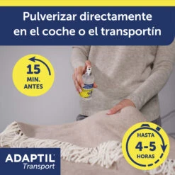Adaptil Spray Especial Viajes Para Perros -Suministros Para Perros ADAPTIL Transport Spray60ML carousel 4 649ad38ed051d