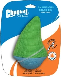 Chuckit! Aleta De Tiburón Flotante Para Perros -Suministros Para Perros Aleta de Tiburon Flotante para Perros 63e365b02d8be