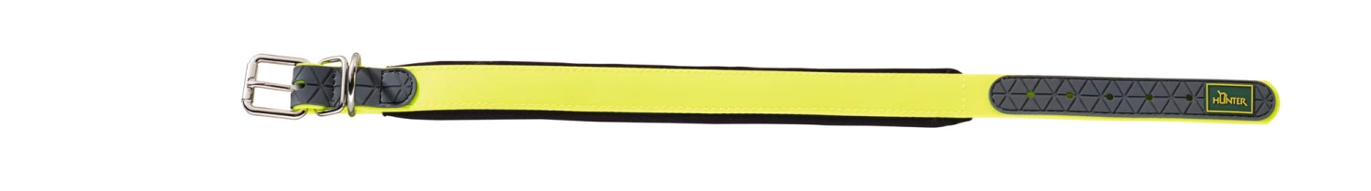 Hunter Collar Convenience Para Perros Color Amarillo Neón 2 Hunter Collar Convenience Para Perros Color Amarillo Neón - Imagen 2