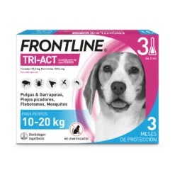 Frontline Pipetas Tri-Act Solucion Spot-On Para Perros 10-20 Kg
