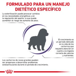 ROYAL CANIN VD Canine Neutered Junior Large Dog -Suministros Para Perros RC VET DRY DogNeutJULD CV 2 es ES 62fcc57270fbb
