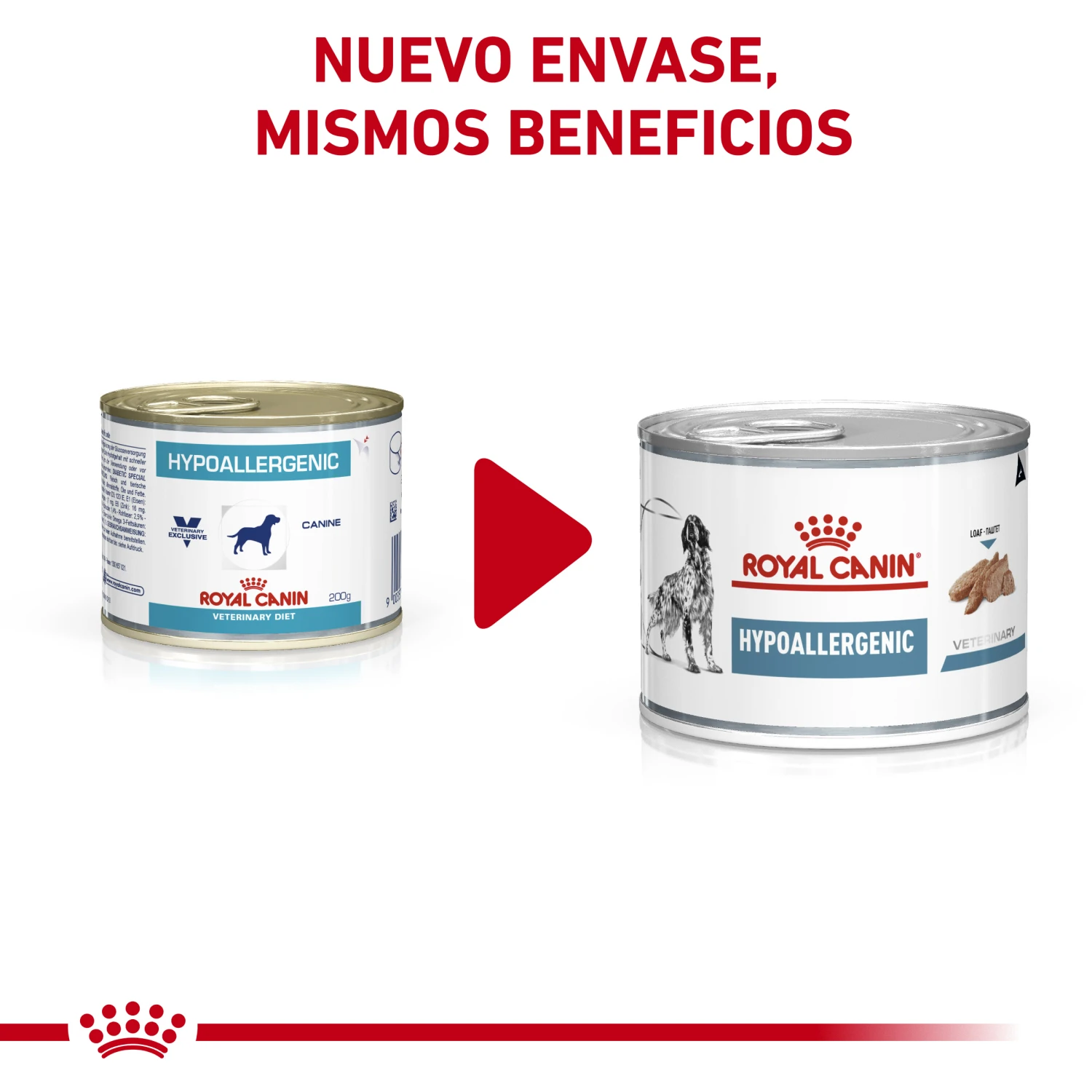 ROYAL CANIN VD Canine Hypoallergenic (lata) 2 ROYAL CANIN VD Canine Hypoallergenic (lata) - Imagen 2