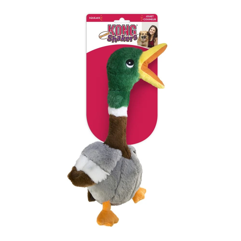 KONG Peluche Shakers Con Sonido Pato 6 KONG Peluche Shakers Con Sonido Pato - Imagen 6