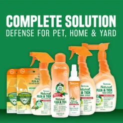 Tropiclean Spray Natural Antiparasitarios Para Perros Y Gatos -Suministros Para Perros Spray Natural Antiparasitarios para Perros y Gatos 2 6357eacf97950