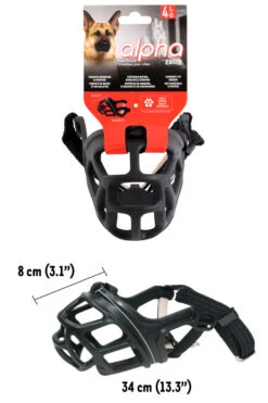 Zeus Bozal Alpha -Suministros Para Perros Zeus Alpha large size4 muzzle 62f681495a417