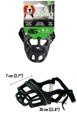 Zeus Bozal Alpha -Suministros Para Perros Zeus Alpha medium size3 muzzle 62f6814e4f90d