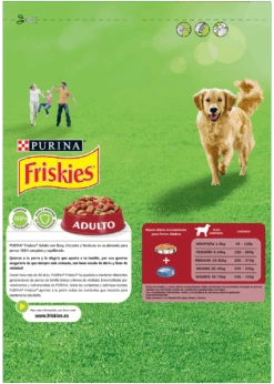 FRISKIES Adulto Buey Cereales Y Verduras -Suministros Para Perros adulto buey cereales verduras 4