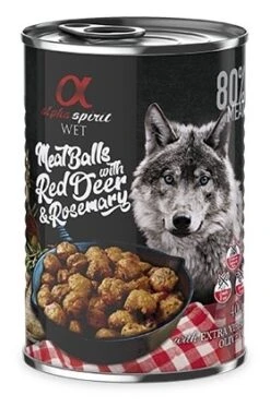 Pack 12 Albondigas De Venado Y Romero -Suministros Para Perros albondigas de venado romero 1