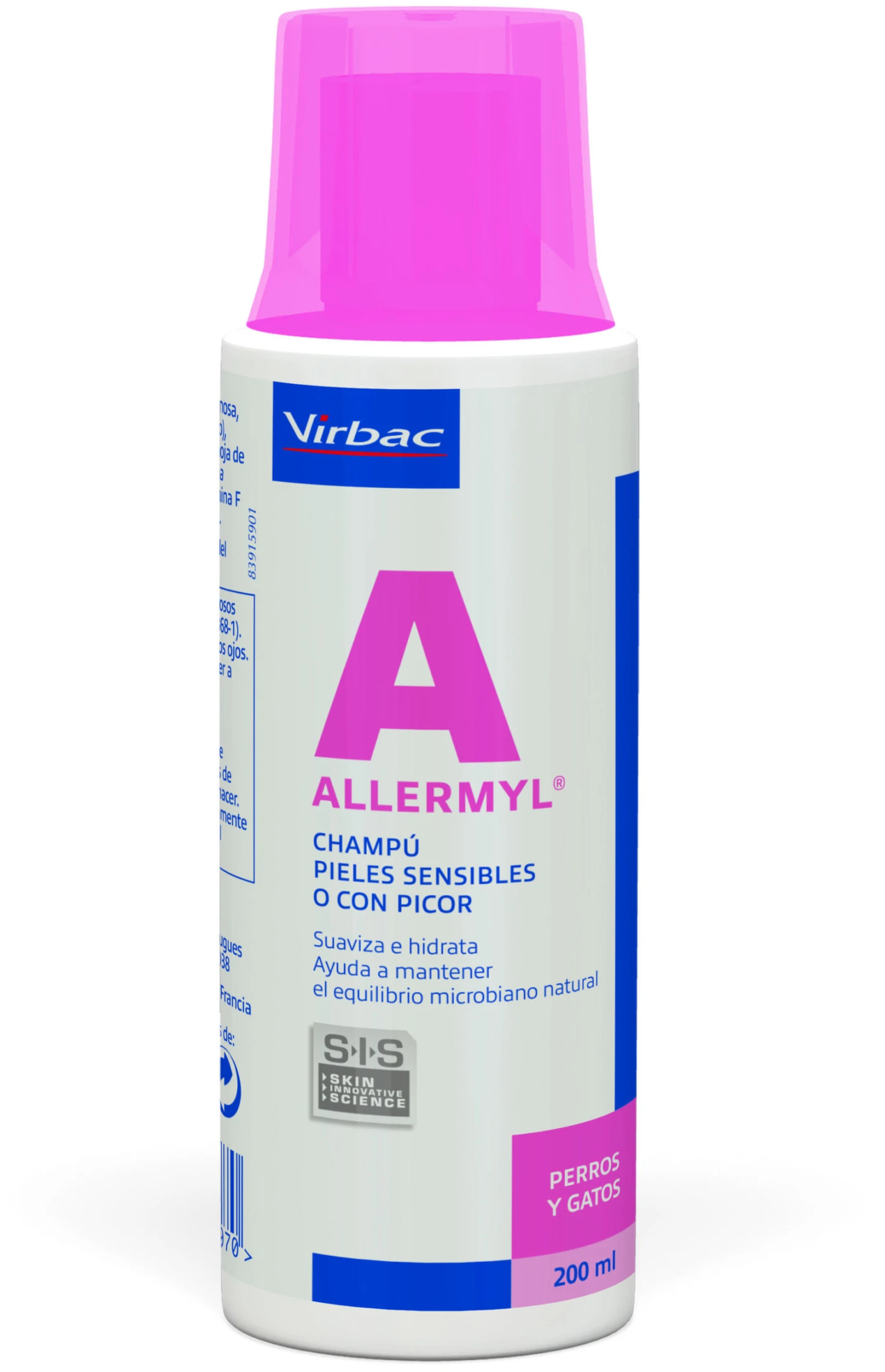 Virbac Allermyl Champú Para Pieles Sensibles En Perros Y Gatos 2 Virbac Allermyl Champú Para Pieles Sensibles En Perros Y Gatos - Imagen 2