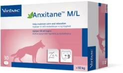 Virbac Anxitane Para Situaciones De Estrés En Perros De Más De 10 Kg