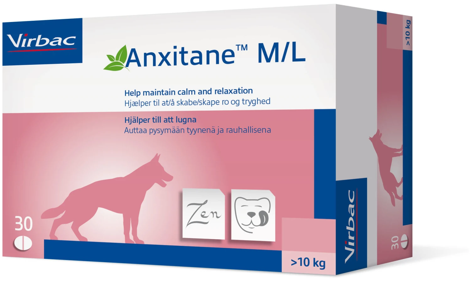 Virbac Anxitane Para Situaciones De Estrés En Perros De Más De 10 Kg 1 Virbac Anxitane Para Situaciones De Estrés En Perros De Más De 10 Kg