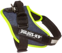 Julius K9 Arnés IDC Power Vaquero Con Borde De Neón