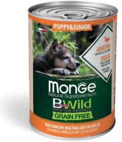Monge Pack 6 Bwil Puppy Pato Grain Free