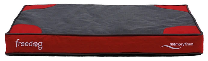 Cama Memory Foam Flat Rojo 1 Cama Memory Foam Flat Rojo