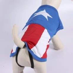 Camiseta Para Perro Avengers Capitán América -Suministros Para Perros camiseta para perro avengers capitan america 4 3