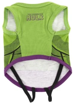 Camiseta Para Perro Avengers Hulk -Suministros Para Perros camiseta para perro avengers hulk 3 4
